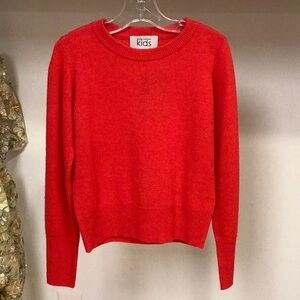 Autumn cashmere SQUARE SHOULDER SWEATER